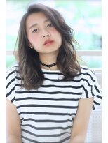 フォルテ 掛川店 透け感カラー【掛川 美容室 ミディアム】