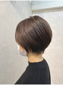 【山口】ナチュラルショートボブ