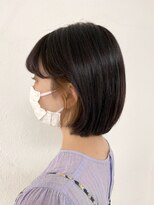 アングゥ ウル(ungu ul)&nbsp;耳掛けインナーカラーボブ