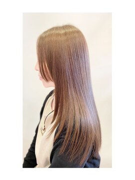 カーサインフィニテイ Hair Design caRsa INFINITY ロングレイヤー　極艶ストレート