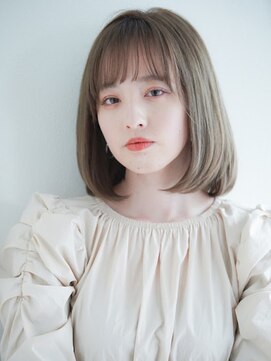 スピガ(SPIGA) 長めボブ◆自然とまとまる小顔見え毛量調整カット