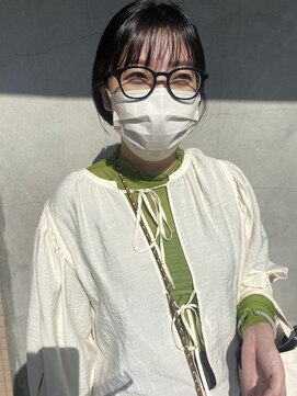 ルブランヘアギャラリー(Le blanc hair gallery) ワイドバングショート