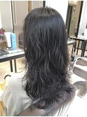 低温デジタルパーマで作るだれないロングパーマスタイル