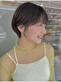 大人ショート/透明感カラー/似合わせカット/髪質改善[登戸]
