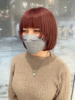 ハイブ 金沢(Hive)&nbsp;ハイトーン顔周りレイヤーショートボブミニボブスタイル髪質改善