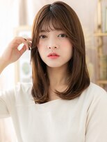 カバーヘア ブリス 大宮西口(COVER HAIR bliss) 大人かわいいシースルーバングワンカールc3大宮20代30代40代