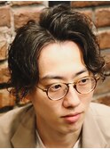 ゆるふわカジュアルセンターパート