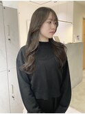 【 YOKE 】ロングレイヤー顔まわりフェイスレイヤー小顔