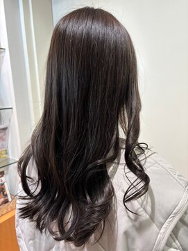ヘアサロン アウラ(hair salon aura) グレージュカラー透明感カラーアッシュカラー