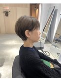コンパクトショート 白髪ぼかし