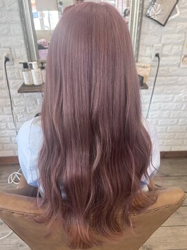ルモ ヘアー 泉佐野ベイエリア店(Lumo hair) ピンクカラー