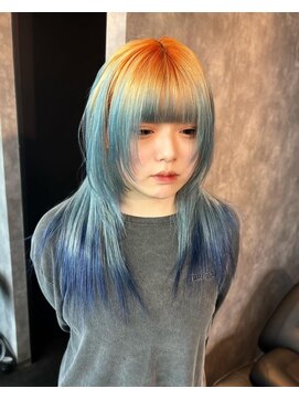 ヌル 表参道本店(Null) オーダーメイドデザインカラー/アンブレラカラー/ルーツカラー]