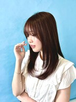 ルーフ 用賀(ROOF)&nbsp;レイヤーカット/オレンジベージュ#酸熱トリートメント