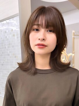 アンフィニー 銀座(ANFINI) レイヤーカット/前髪カット/くびれヘア/ウエットヘア/髪質改善