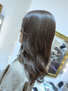 コワファースト  させぼ五番街店(COIFF1RST) ブリーチ無し透明感グレージュ☆