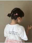 おだんごヘアアレンジ