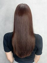 アイティーバイアルバム 松戸店(IT by ALBUM)&nbsp;オリーブカラー透明感カラー小顔ウルフレイヤーロング_ba531241