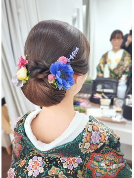 パズードコー(PSSD-CO.+5) つるっと艶感、和装ヘア