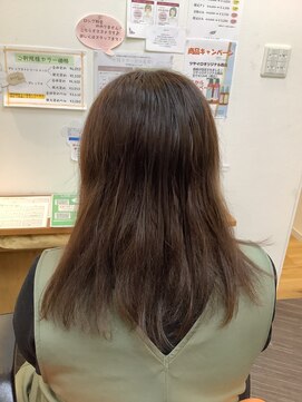 ツヤイロ 上飯田南店(TSUYA_IRO) 9レベル  オリーブブラウン