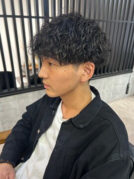 メンズ リコ(MEN'S RICO) ツイストスパイラルツイスパメンズマッシュメンズパーマ【大和】