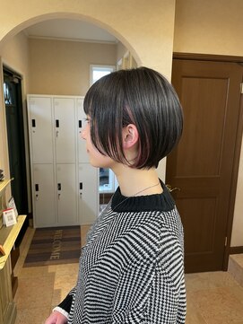 メルク(merc) カール/セミディ/シアーカラー/姫カット/ショート