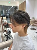 グレージュ／インナーカラー