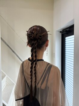 ヴィーノ(viiNo)の写真/和装からドレスアップまで、どんなシーンにも映えるヘアセットを。