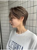 【oasisオグラ】センター分けハンサムウルフショート