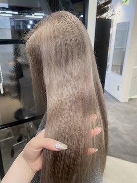 ラック 津田沼(LUCK) ミルクティーベージュ/グレージュ/ブリーチ/ケアブリーチ/津田沼