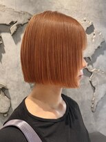 ガーデントウキョウ(GARDEN Tokyo)&nbsp;ボブ/オレンジベージュ/ケアブリーチダブルカラー