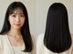 ハーツ(HEARTS)の写真/シルクのような艶と自然なまとまり。弱酸性縮毛矯正で叶える美髪ストレート。｜鎌取・おゆみ野