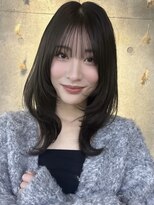 フェイス 港南台店(FACE。) ミディアムレイヤー/港南台/髪質改善#透明感カラー