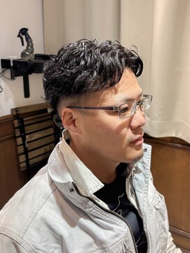 ノエル 池袋店(noel) アップバングショート/スパイラル/極道パーマ/フェード