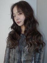ドロップ(drop)&nbsp;ココアブラウン　レイヤーカット　カーテンバング　表参道　青山