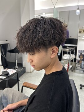 ネクスト 静岡店(NEXT) 縦落ちパーマ 静岡駅 メンズパーマ