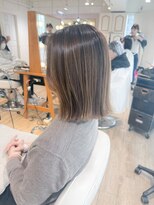 ネオリーブ チロル 横浜西口店(Neolive CiroL.)&nbsp;切りっぱなしボブ/酸性ストレート/髪質改善【横浜】k