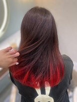 カノン(kanon hair&beauty)&nbsp;レッドカラー/ブリーチ