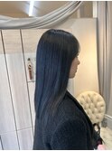 糟屋郡/ブリーチ履歴あり/ブルーブラック