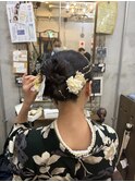 【Bormee】浴衣ヘア/和装ヘア/タイトアレンジ/カチモリ/ヘアメ
