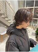 ウルフ×強めパーマ