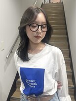 カノエ(canoe)&nbsp;ダークアッシュ顔周りレイヤー20代～50代【西新大濠荒戸】