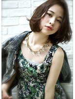 ロジッタ(ROJITHA)&nbsp;【ROJITHA】 クラシカルボブ× ラベンダーアッシュ