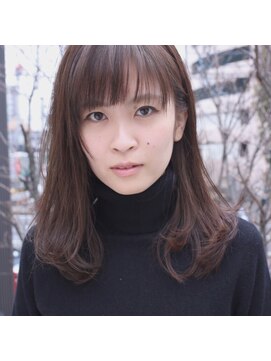 ツイギー 宮西店(TWiGGY) うるうるヘアカラーでナチュナル美人
