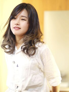 アーシュナチュラリー(h naturally.) バレイヤージュ＊ハイライトグレイパール