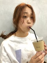 キルム(Qilm)&nbsp;ゲストスナップ◇透けるオレンジベージュ◇Qilm山崎