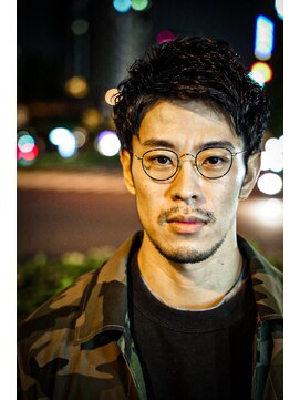 クロムトウキョウ ザ バーバー 新宿本店(CHROM TOKYO the Barber) ツーブロックアップバング　新宿/メンズカット/メンズパーマ20代