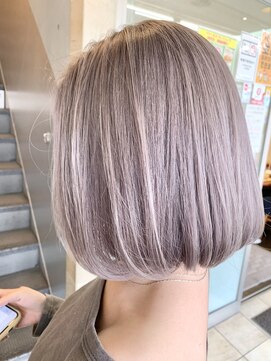 シェア 天王寺(share) Lavender/share by wealstar/前髪なしショート/ボブショート