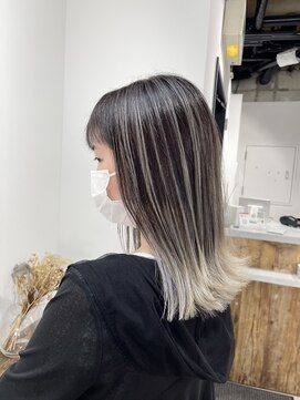 フォーク(FOLK) YAMATO ホワイティベージュ×バレイヤージュ