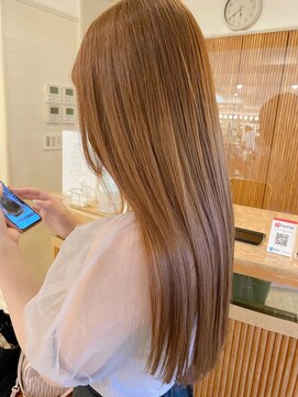 モリオ フロム ロンドン 大宮2号店(morio from London) 【なかじま ひびき】酸熱TR×ロングヘア