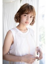 マグノリア オモテサンドウ(MAGNOLiA Omotesando)&nbsp;エアウェーブでふんわり柔らか毛先を遊ばせたレイヤーボブ